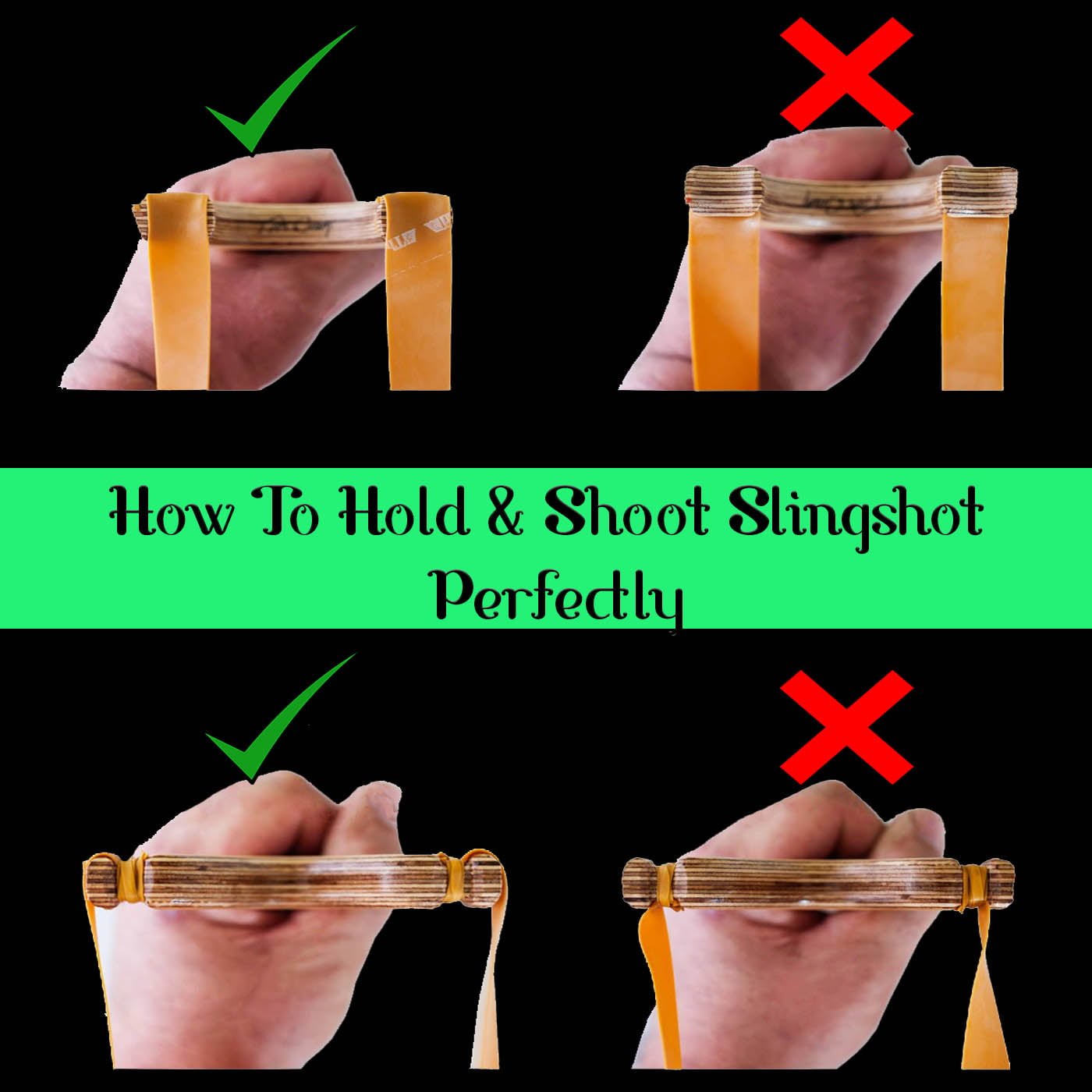 How To shoot a slingshot