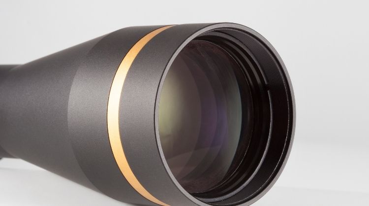 objective lens of the best scope for 100 dollars