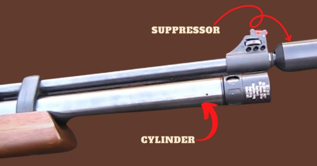 Remove The Air Cylinder & Suppressor