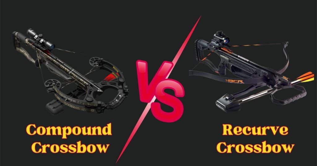 Recurve Crossbow vs Compound Crossbow